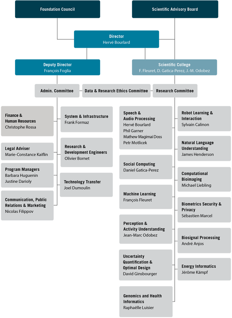 Organisation Chart — English